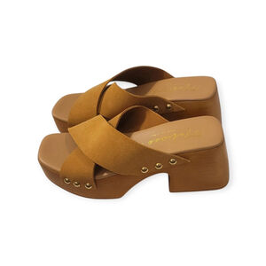 Matisse‎ Womens Venice Studded Platform Casual Sandals Casual Mid Heel 2-3"